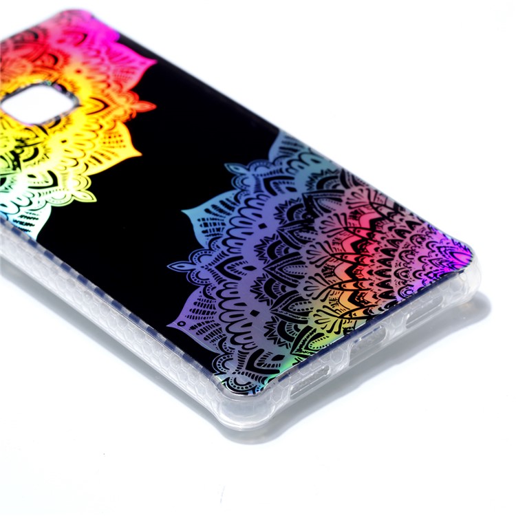 Electroplating IMD TPU Phone Case for Huawei P9 Lite/G9 Lite - Colorized Mandala-4