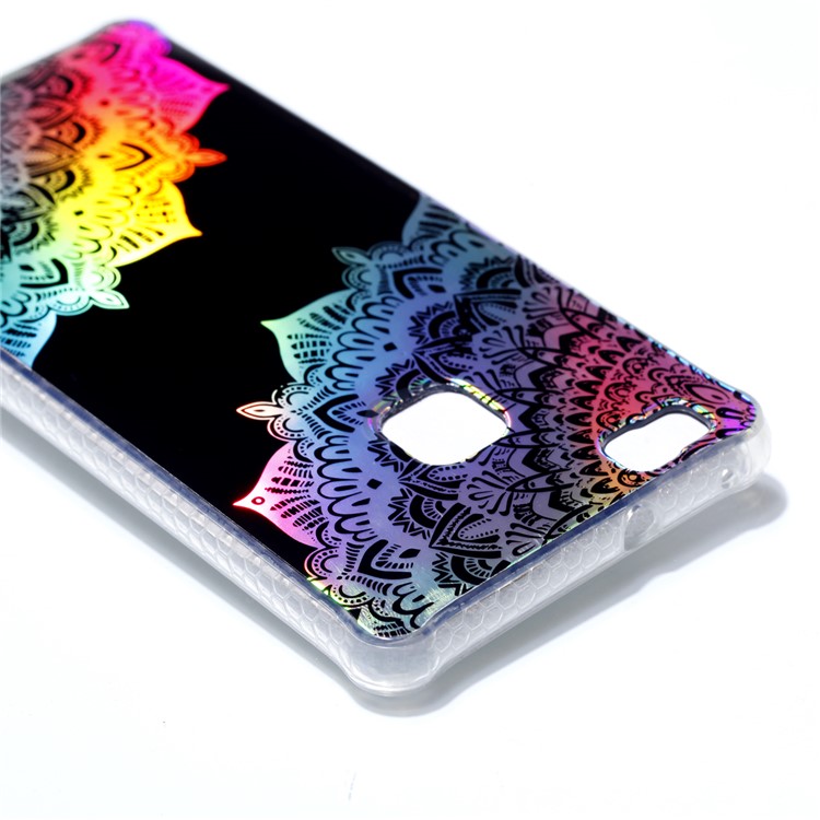 Electroplating IMD TPU Phone Case for Huawei P9 Lite/G9 Lite - Colorized Mandala-5