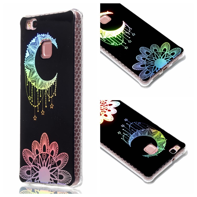 Electroplating IMD TPU Phone Cover for Huawei P9 Lite/G9 Lite - Moon-1