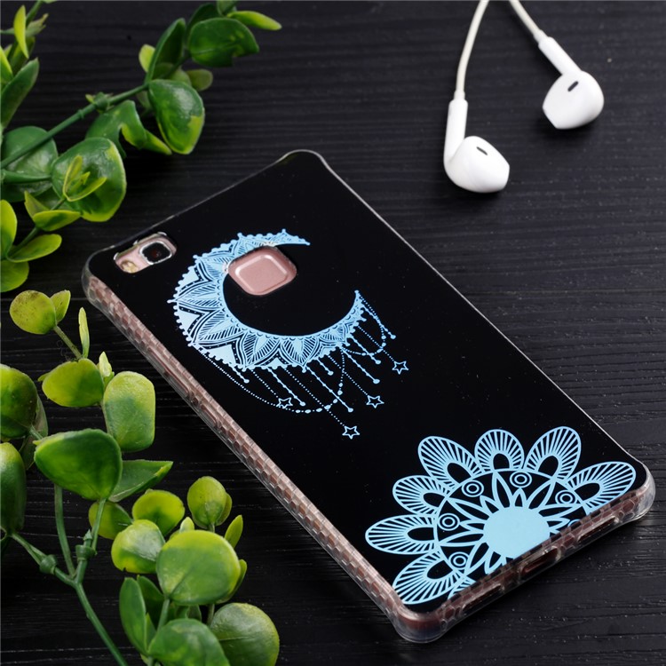 Electroplating IMD TPU Phone Cover for Huawei P9 Lite/G9 Lite - Moon-6