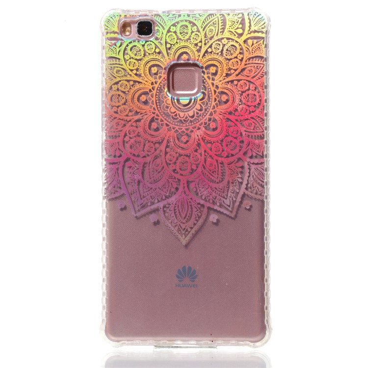 Electroplated IMD TPU Mobile Phone Case for Huawei P9 Lite/G9 Lite - Mandala-2