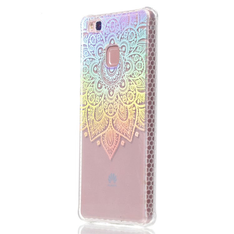 Electroplated IMD TPU Mobile Phone Case for Huawei P9 Lite/G9 Lite - Mandala-3