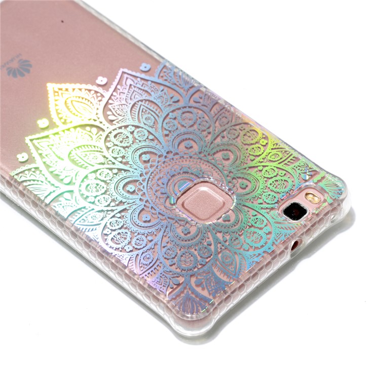 Electroplated IMD TPU Mobile Phone Case for Huawei P9 Lite/G9 Lite - Mandala-5