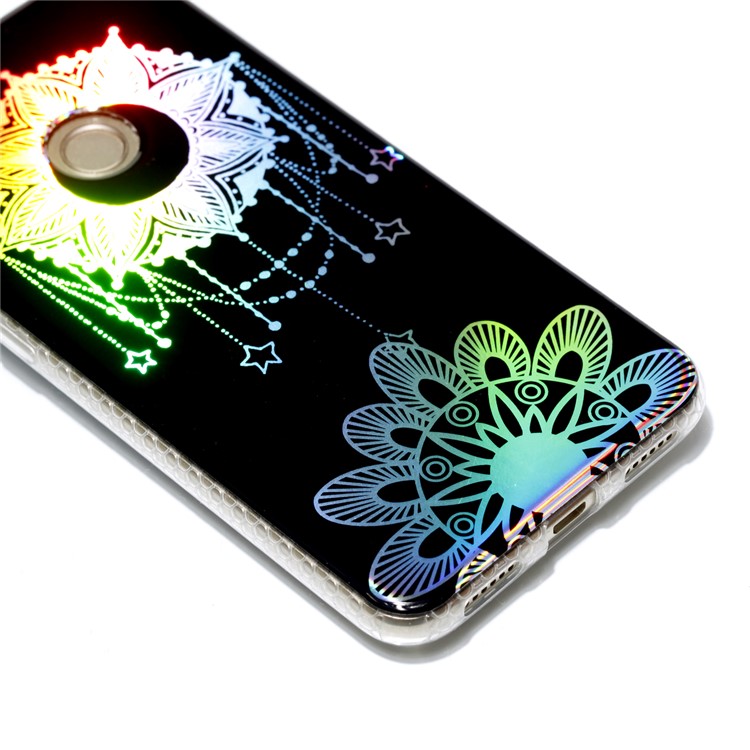 Electroplating IMD TPU Phone Case for Huawei P8 Lite (2017)/Honor 8 Lite - Dream Catcher and Paisley Pattern-4