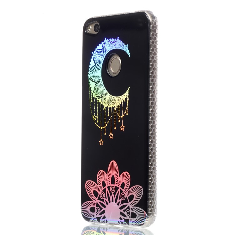Electroplating IMD TPU Phone Shell for Huawei P8 Lite (2017)/Honor 8 Lite - Moon-3