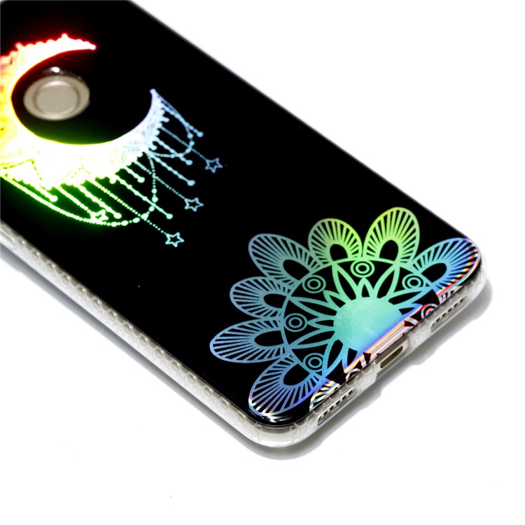 Electroplating IMD TPU Phone Shell for Huawei P8 Lite (2017)/Honor 8 Lite - Moon-4