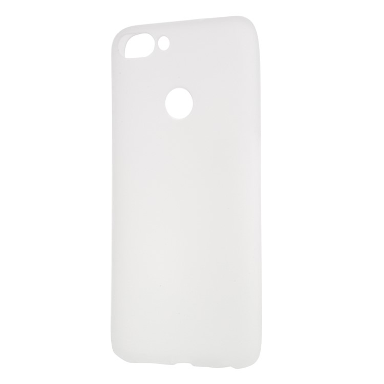 Matte Anti-scratch TPU Phone Cover for Huawei P Smart/Enjoy 7S - Transparent-2