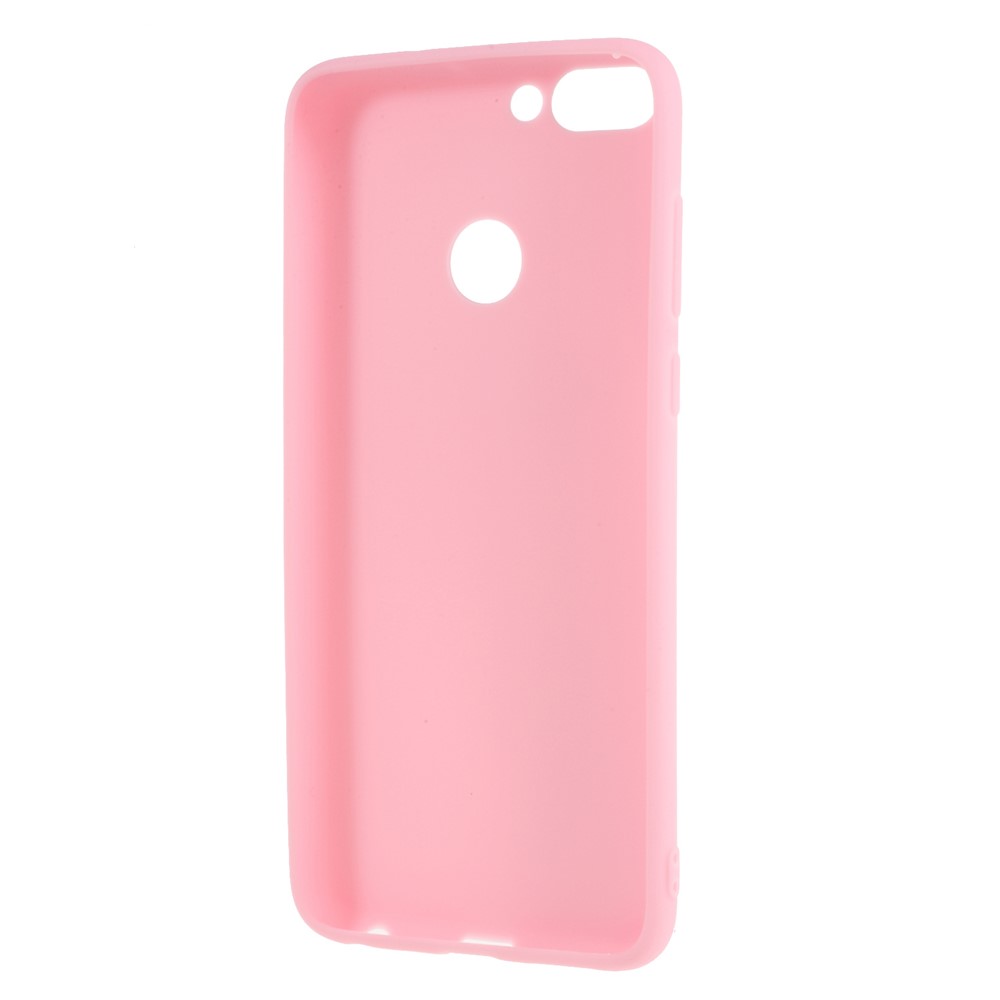 Matte Anti-scratch TPU-Telefongehäuse Für Huawei P Smart / Genießen 7S - Rosa-3