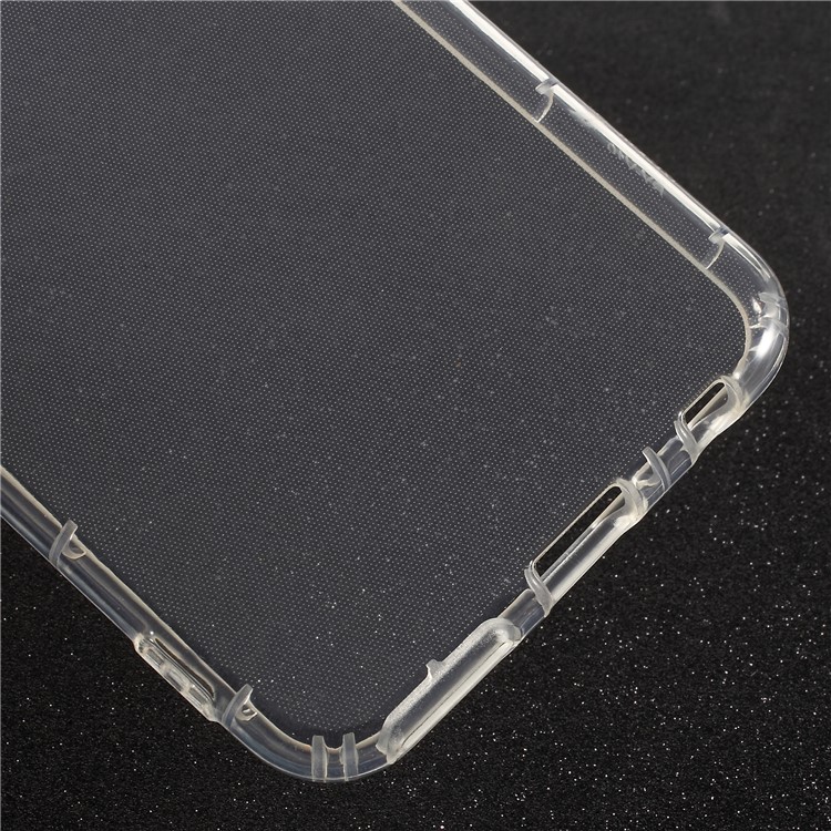 Drop-resistant Clear TPU Mobile Phone Case for Huawei Honor V10 / View 10 - Transparent-4