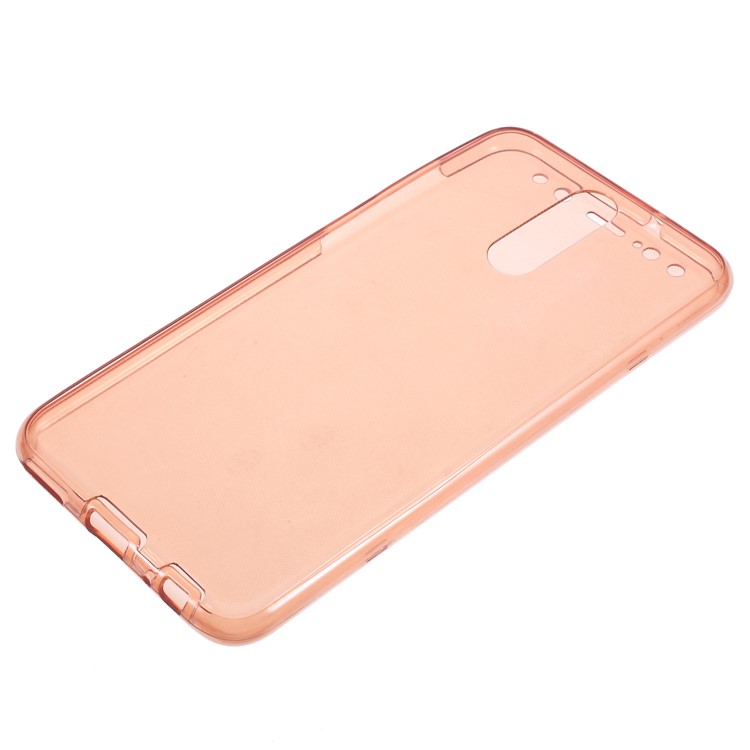 Clear Touchable 2-Piece All-wrapped TPU Cover for Huawei Mate 10 Lite/nova 2i/Maimang 6/Honor 9i (India) - Pink-3