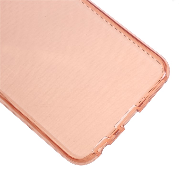Clear Touchable 2-Piece All-wrapped TPU Cover for Huawei Mate 10 Lite/nova 2i/Maimang 6/Honor 9i (India) - Pink-5
