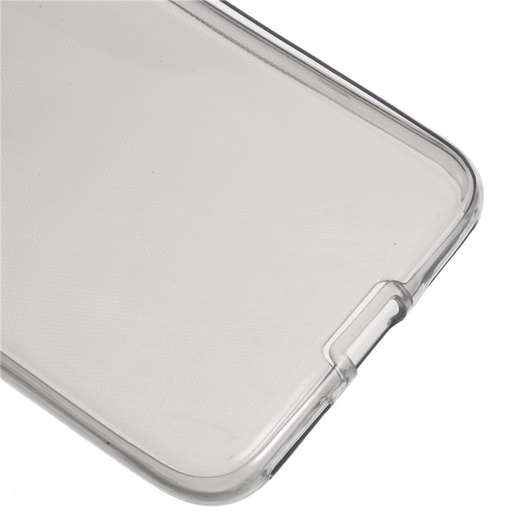 2-in-1 Front + Back Touchable TPU Case for Huawei P9 lite mini/Y6 Pro (2017)/ Enjoy 7 - Grey-4