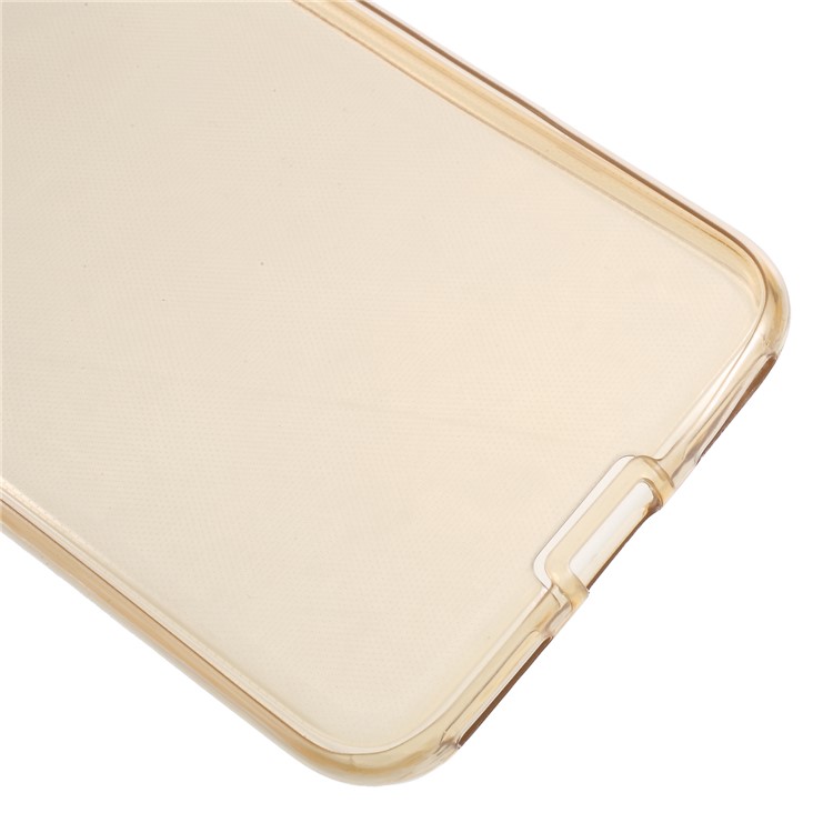 2-in-1 Front + Back Touchable TPU Phone Cover for Huawei P9 lite mini/Y6 Pro (2017)/ Enjoy 7 - Gold-4