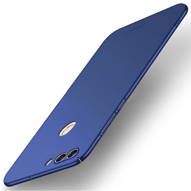 MOFI Shield Frosted Ultra-thin Plastic Phone Cover for Huawei P Smart / Enjoy 7S - Dark Blue