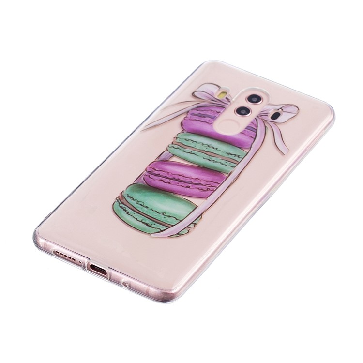 Patterned IMD Soft TPU Mobile Cover for Huawei Mate 10 Pro - Macarons-4