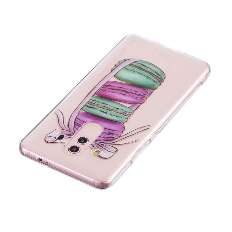 Patterned IMD Soft TPU Mobile Cover for Huawei Mate 10 Pro - Macarons-5