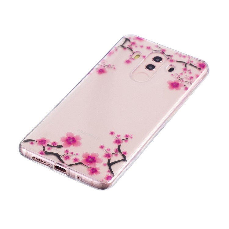 Pattern Printing IMD Soft TPU Mobile Shell for Huawei Mate 10 Pro - Wintersweet-4