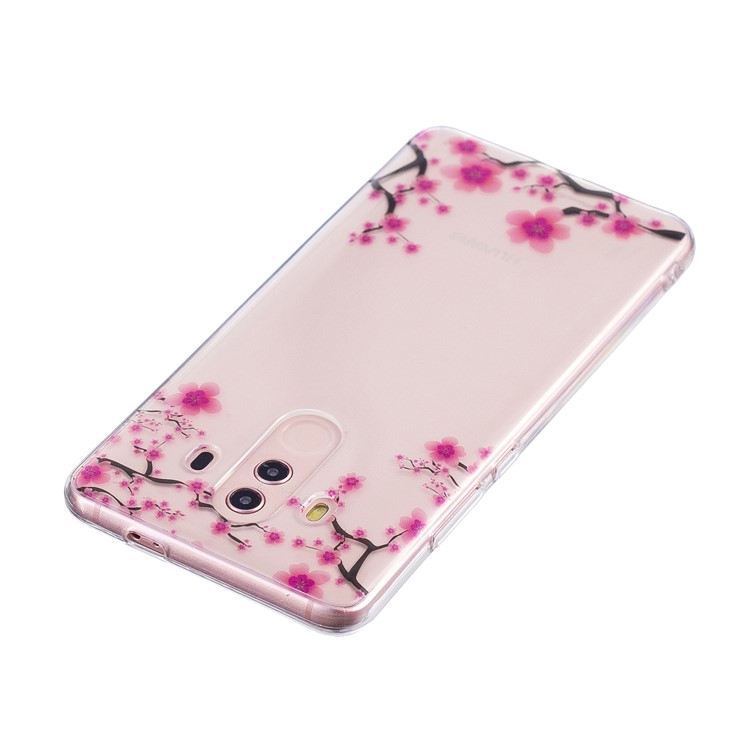 Pattern Printing IMD Soft TPU Mobile Shell for Huawei Mate 10 Pro - Wintersweet-5