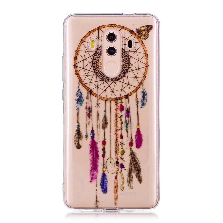 Pattern Printing IMD Soft TPU Cellphone Case for Huawei Mate 10 Pro - Dream Catcher-1