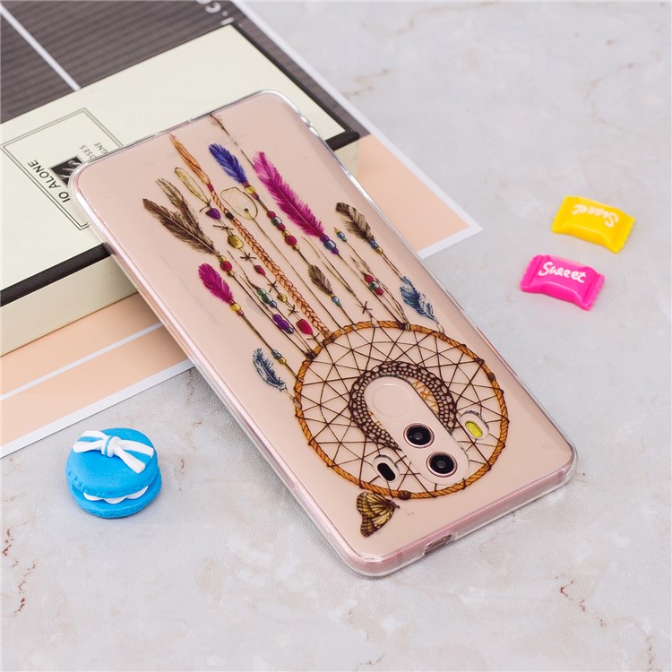 Pattern Printing IMD Soft TPU Cellphone Case for Huawei Mate 10 Pro - Dream Catcher-3