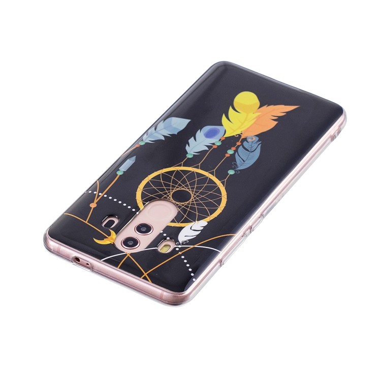 Patterned Noctilucent IMD Soft TPU Gel Accessory Casing for Huawei Mate 10 Pro - Dream Catcher-5