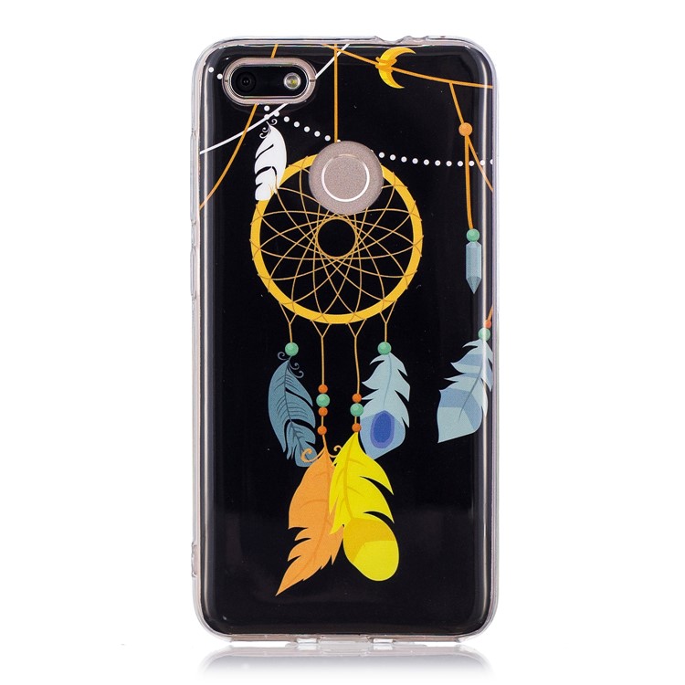 Luminous Patterned IMD TPU Back Case for Huawei P9 lite mini/Y6 Pro (2017)/Enjoy 7 - Dream Catcher-1