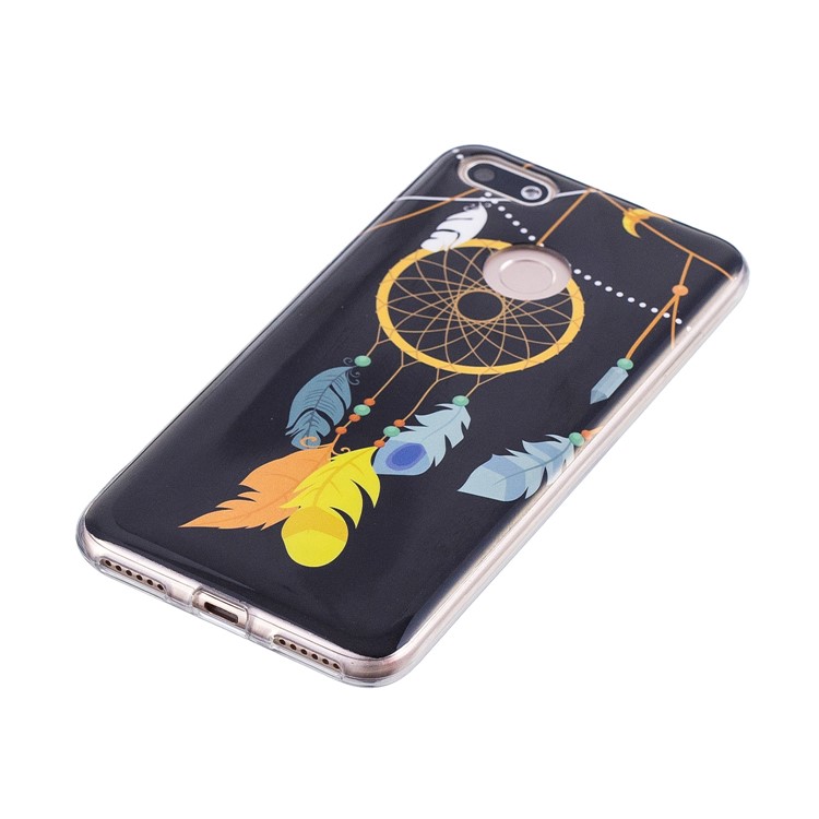 Luminous Patterned IMD TPU Back Case for Huawei P9 lite mini/Y6 Pro (2017)/Enjoy 7 - Dream Catcher-4