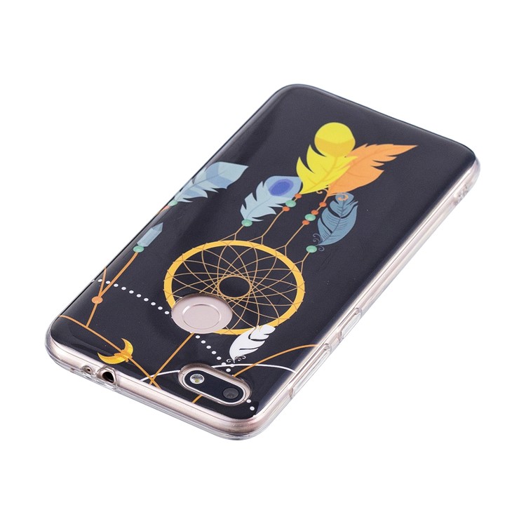 Luminous Patterned IMD TPU Back Case for Huawei P9 lite mini/Y6 Pro (2017)/Enjoy 7 - Dream Catcher-5