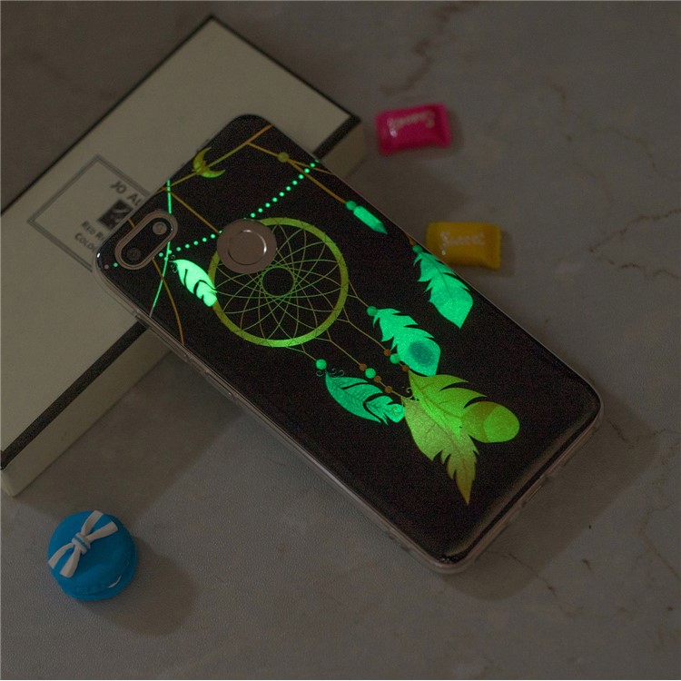 Luminous Patterned IMD TPU Back Case for Huawei P9 lite mini/Y6 Pro (2017)/Enjoy 7 - Dream Catcher-6
