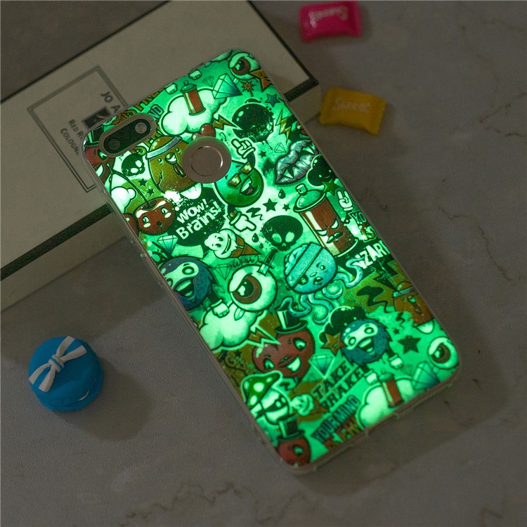 Luminous Patterned IMD TPU Back Shell for Huawei P9 lite mini/Y6 Pro (2017)/Enjoy 7 - Sundry Pattern-6