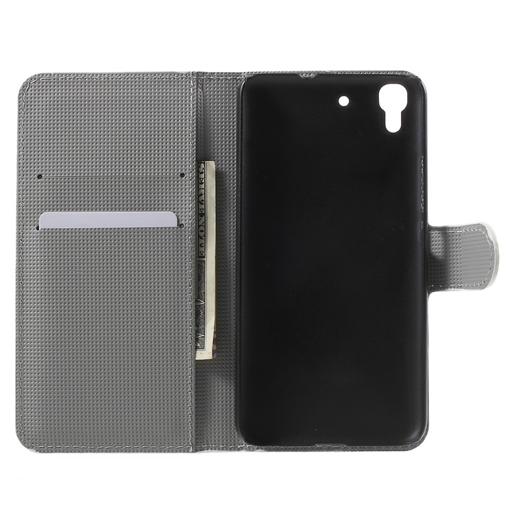 Diary Style Wallet Leather Case for Huawei Honor 4A / Y6 - Zebra Stripes-4