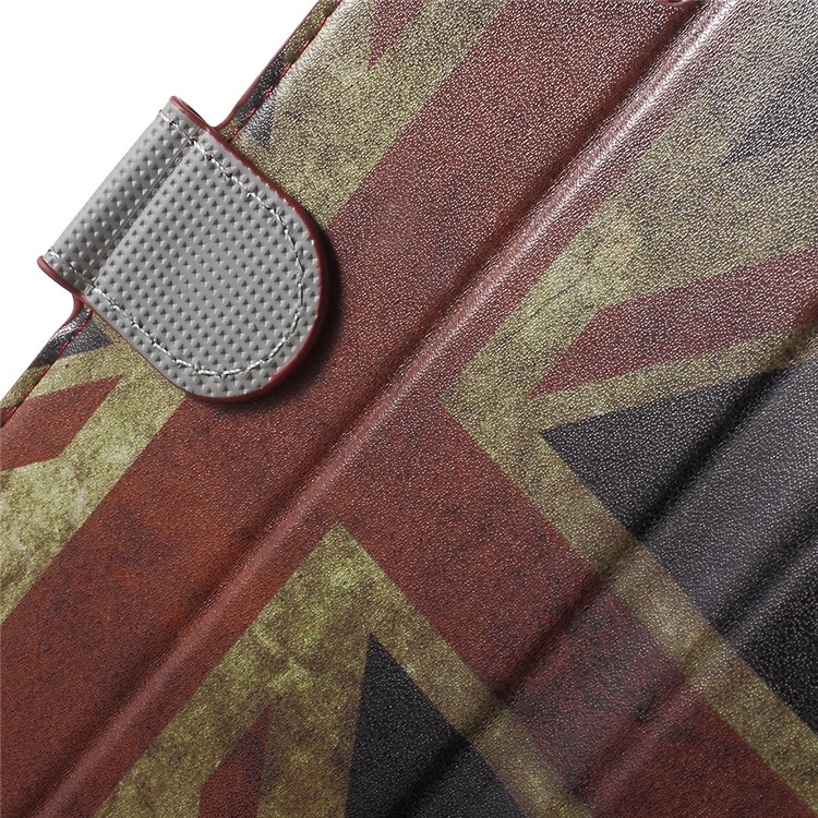 PU Leather Wallet Stand Shell for Huawei Honor 4A / Y6 - Retro UK Flag-6