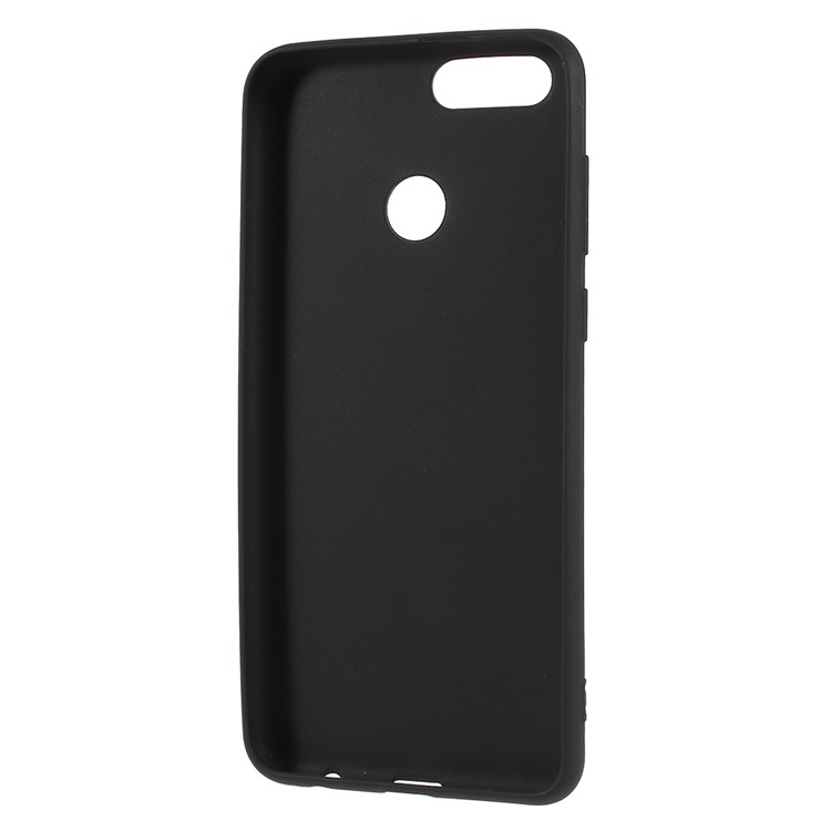 Matte TPU Phone Case for Huawei Honor 7X - Black-5