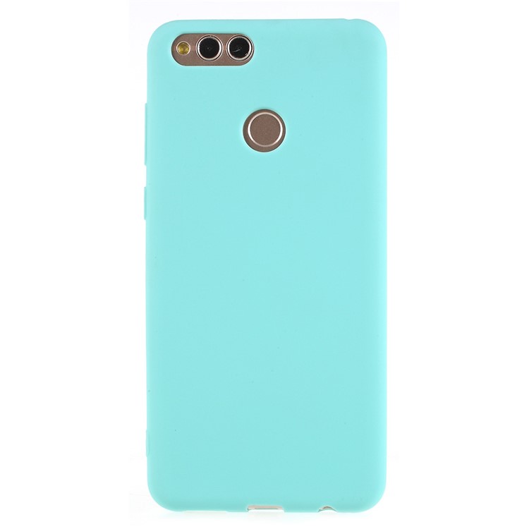 Matte TPU Case Phone Shell for Huawei Honor 7X - Baby Blue-1