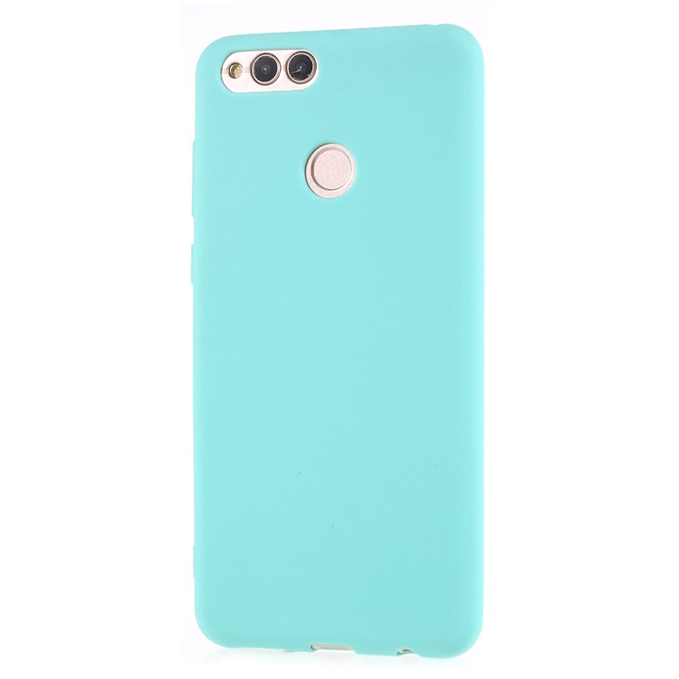 Matte TPU Case Phone Shell for Huawei Honor 7X - Baby Blue-2