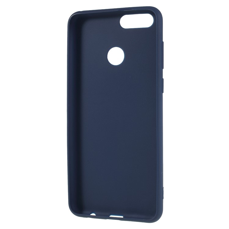 Matte TPU Protection Case for Huawei Honor 7X - Dark Blue-4