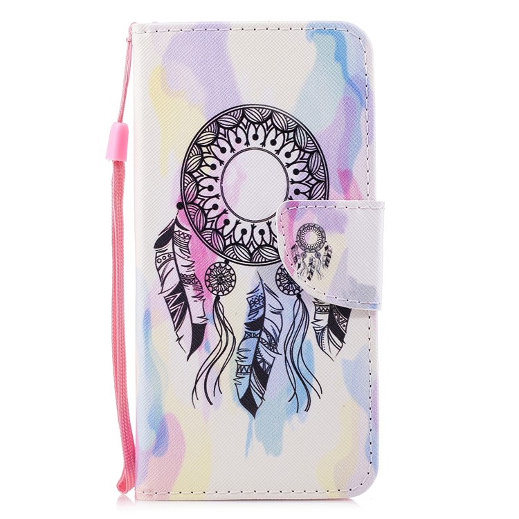 Pattern Printing Magnetic Leather Stand Case for Huawei Mate 10 Pro - Dream Catcher-1