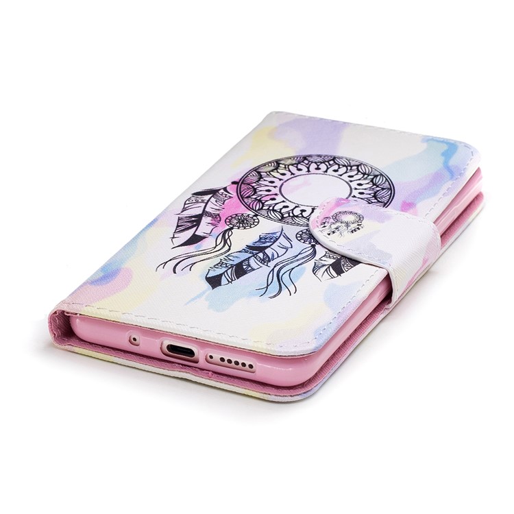 Pattern Printing Magnetic Leather Stand Case for Huawei Mate 10 Pro - Dream Catcher-4