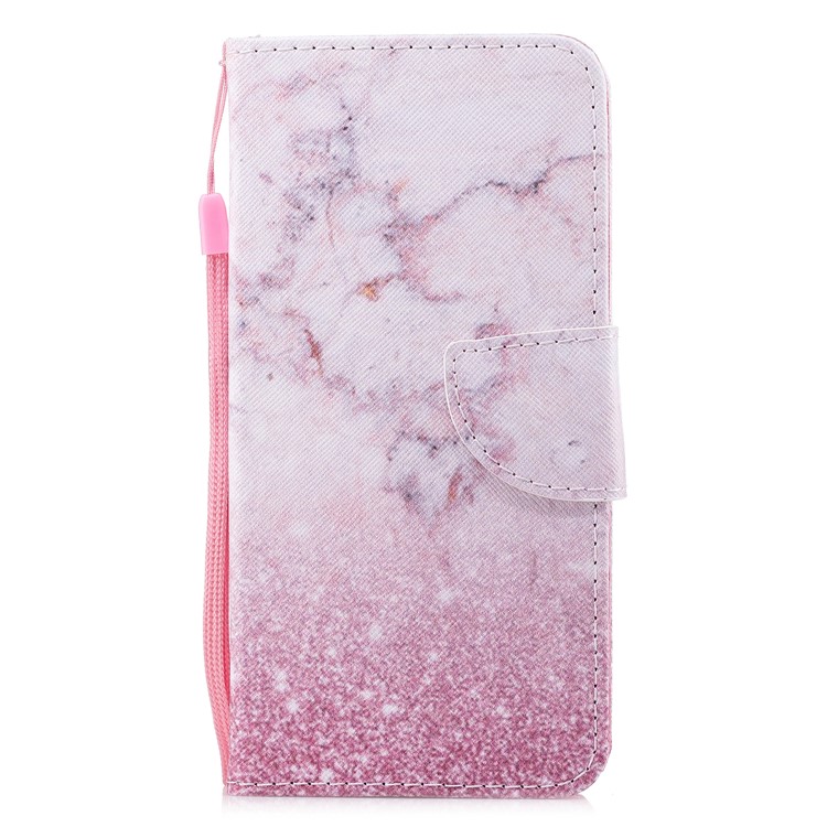 Pattern Printing Cell Phone Leather Wallet Case for Huawei Mate 10 Pro - Colorized Pattern-1