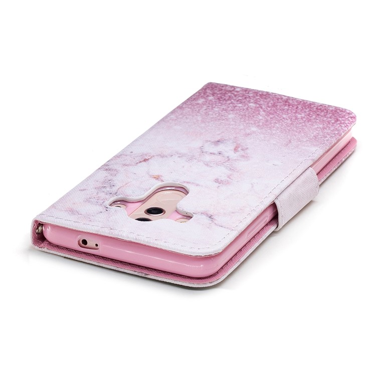 Pattern Printing Cell Phone Leather Wallet Case for Huawei Mate 10 Pro - Colorized Pattern-5