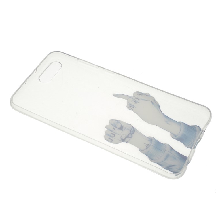 Patterned TPU Soft Mobile Phone Case for Huawei Honor V10/View 10 - Fist-3