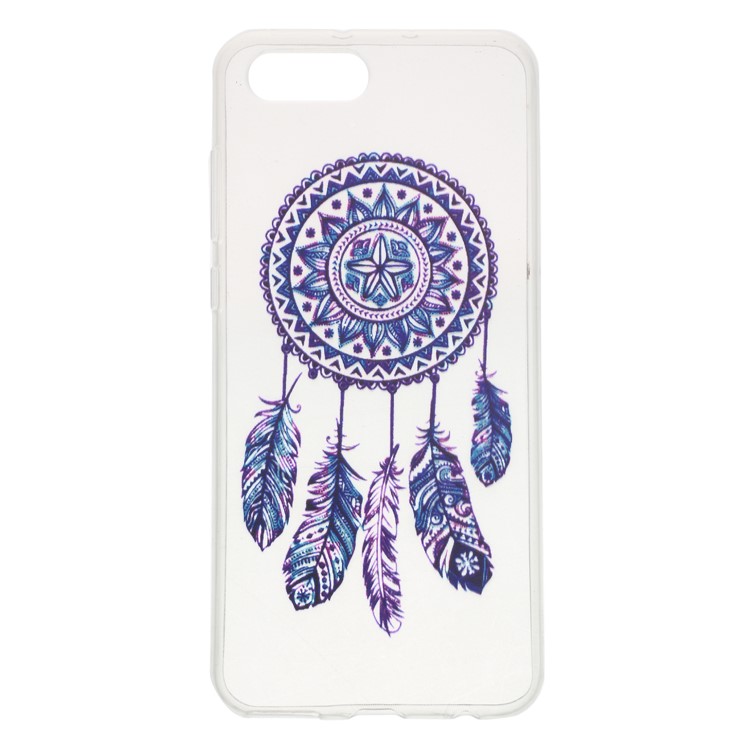 Patterned TPU Soft Protective Case for Huawei Honor V10/View 10 - Dream Catcher-1