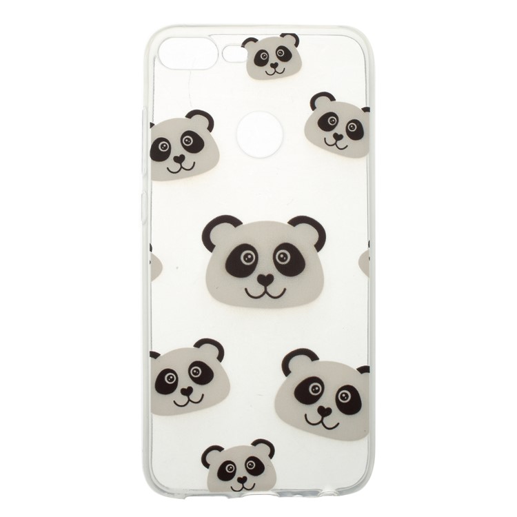 Pattern Printing Soft TPU Shell for Huawei Honor 9 Lite / 9 Youth Edition - Pandas-1