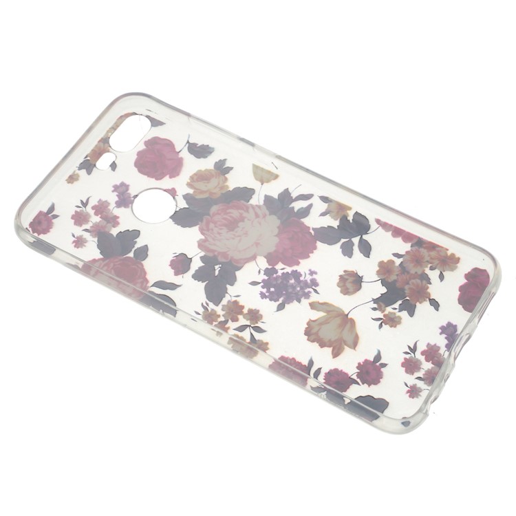 Pattern Printing Soft TPU Mobile Phone Cover for Huawei Honor 9 Lite / 9 Youth Edition - Blooming Flowers-3