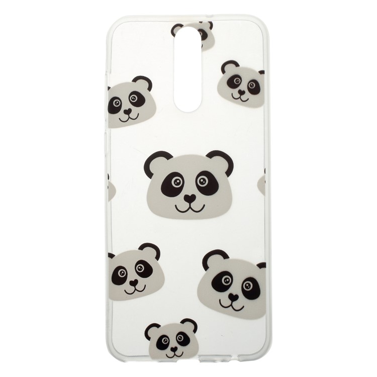 Pattern Printing Soft TPU Protection Mobile Case for Huawei Mate 10 Lite / nova 2i / Maimang 6 / Honor 9i (India) - Pandas-1