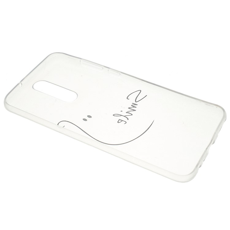Pattern Printing Soft TPU Protector Phone Casing for Huawei Mate 10 Lite / nova 2i / Maimang 6 / Honor 9i (India) - Smile-3