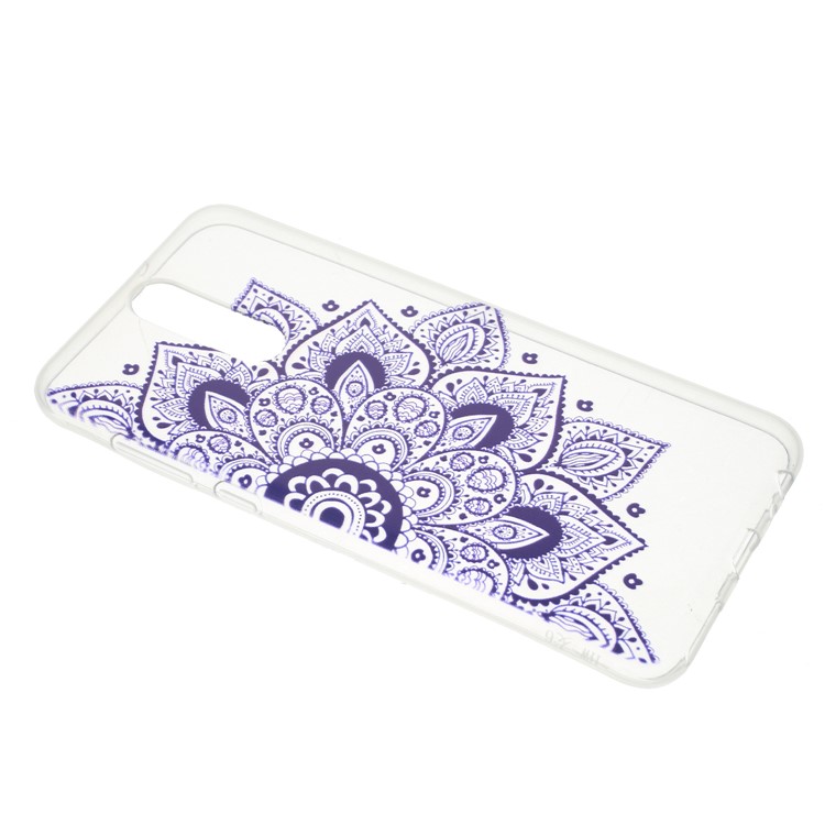Pattern Printing Flexible TPU Mobile Cover for Huawei Mate 10 Lite / nova 2i / Maimang 6 / Honor 9i (India) - Mandala Flower-2