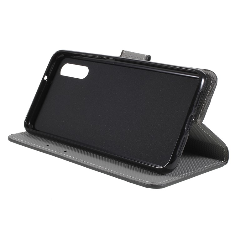 Pattern Printing PU Leather Wallet Stand Phone Case Accessory for Huawei P20 - Anchor Pattern-4