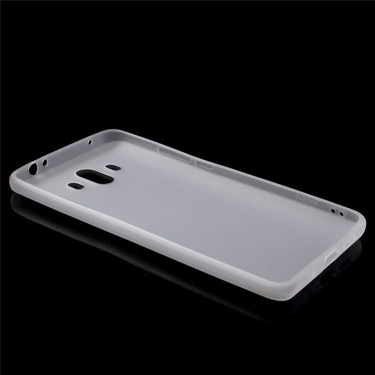 100Pcs/Set Frosted Anti-scratch Soft TPU Phone Cover for Huawei Mate 10 - Transparent-4