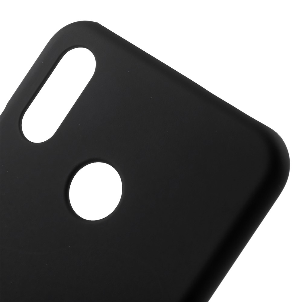 Rubberized Hard PC Case for Huawei P20 Lite / Nova 3e - Black-4